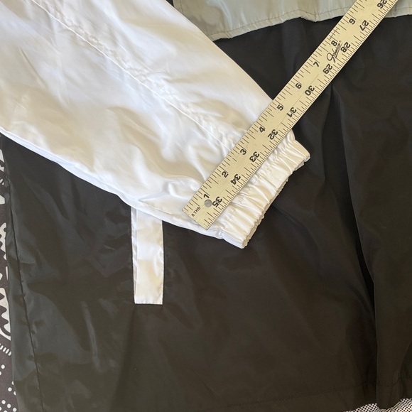 Distortion White and Black Windbreaker Jacket - Picture 7 of 8
